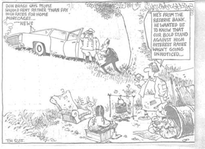 Brash cartoon housing